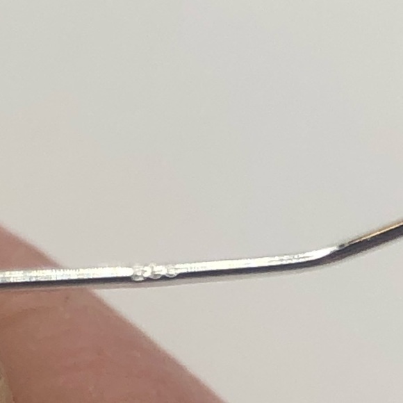 Sterling & 999 Flower Petal Coin Silver Red Crystal Dangle Hook Earrings 1.6” - Picture 3 of 5